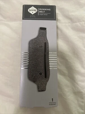 Riñonera con cinturón para correr senderismo trotar bolsa deportiva gris/negro - elegante NUEVO Foto 1 de 3