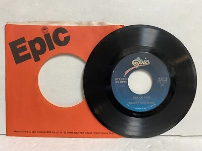 Trying Not To Love You/Mexican Rain by Johnny Rodriguez-45 RPM RECORD VG + H9 - Image 1 of 2