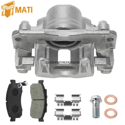 Front Left Brake Caliper w/Ceramic Pads for Honda SXS700M2 SXS700M4 Pioneer 700 - Image 1 of 4