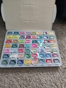 Gouache Paint Set, 56 Colorsx30ml Unique Jelly Cup Design in a Carrying Case NEW - Picture 1 of 10