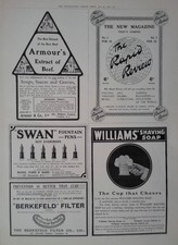 1904 ADVERT THE RAPID REVIEW-ARMOUR'S EXTRACT OF BEEF-DUBONNET TONIC WINE