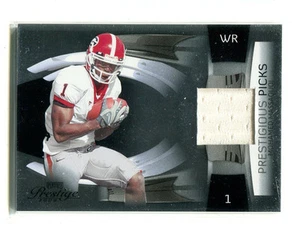 2009 Prestige Prestigious Picks Jersey Mohamed Massaquoi/25 Georgia Bulldogs - Picture 1 of 1
