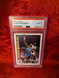 1992 Alonzo Mourning Hoops #361 -  PSA 10 - Estate Sale - Newly Graded