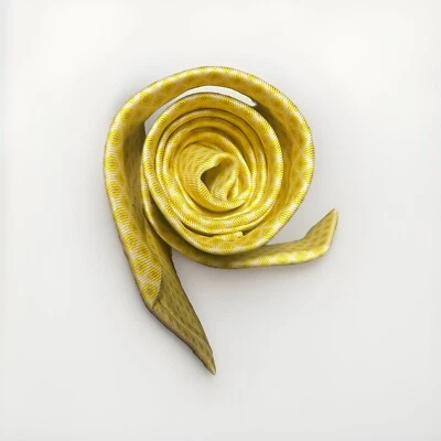 Corbata Bvlgari Bulgari Corbata Amarilla David Pizzigoni Foto 1 de 4