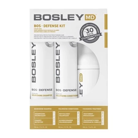 Bosley MD BosDefense Color Safe Starter Kit (5,1 OZ/3,4 OZ) Foto 1 de 1