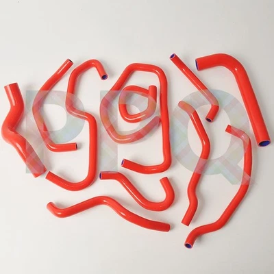 For Volvo 960 1992-1997 S90 V90 1997-1998 Silicone Coolant Hose Kit 1995 Red - Image 1 of 4