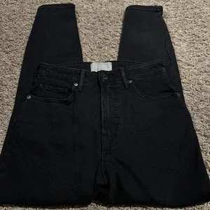 Everlane The Curvy Way High Skinny Jeans Gr. 29x27 Crop Schwarz High Rise - Bild 1 von 7