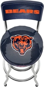 ARCADE1UP NFL Blitz High Back Stool Adjustable Height, Swiveling Seat, Your Team - Picture 1 of 40