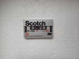Vintage Audio Cassette SCOTCH CX 60 * Rare From Korea 1982 * - Photo 1/3
