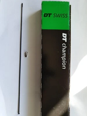 DT Swiss Champion прямой тянуть 258,262,292,294 мм черный одна спица + соска - Изображение 1 из 2