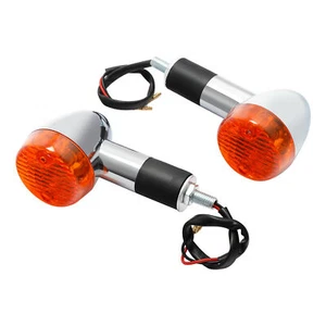 Front /Rear Turn Signal Fit For Kawasaki Vulcan 750 800 900 1500 1600 1700 2000 - Picture 1 of 7
