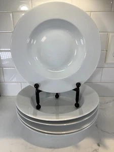5-IKEA Susan Pryke 365+ White 11 3/4” Large Rimmed Pasta Serving Bowls - Picture 1 of 18