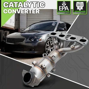 Catalytic Converter Exhaust Header Manifold For 2002-2006 Altima/Sentra 2.5 I4 - Picture 1 of 12