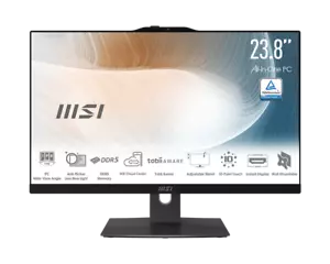 PC de escritorio MSI 24" moderno AIO táctil todo en uno - Imagen 1 de 3