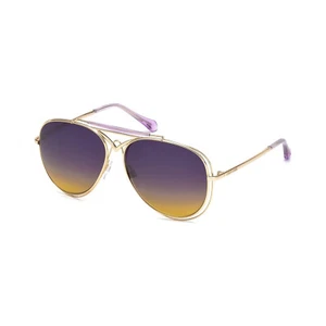 Roberto Cavalli Gafas de sol para mujer CIVITELLA RC1054 32T Oro Violeta Espejo - Imagen 1 de 7