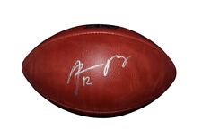 SIGNED Aaron Rodgers #12 SUPER BOWL XLV Packers THE DUKE Football Steiner COA