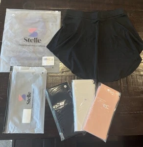 Stelle Ballet/Dance Skirt for Girls In Black W/ Set Of 3 Thighs Pink,black,white - Picture 1 of 7