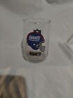  NFL FOOTBALL NY GIANTS LOGO WATER JUICE BEER DRINKING GLASSES PAIR