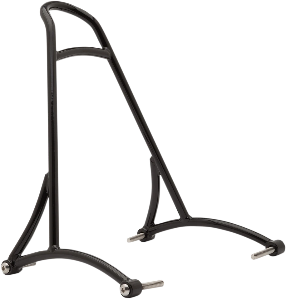 BURLY BRAND Black One Piece Sissy Bar para 2006-2014 Harley Dyna FXD B13-1504B - Imagem 1 de 1
