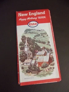 Vintage 1964 Esso New England Happy Motoring Guide - Picture 1 of 6