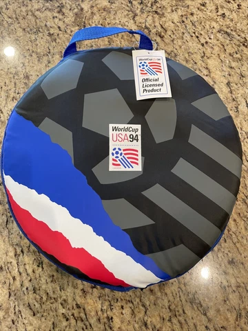 VTG 1994 World Cup USA Stadium Seat-Cushion Duffle Bag Vintage Brand New NOS Cover
