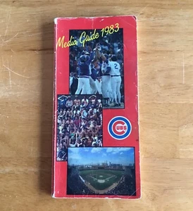 Guía de medios de béisbol de los Chicago Cubs 1983 MLB - Imagen 1 de 2