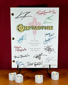 Constantine Script Signed- Autograph Reprints- 119 Pages- Keanu Reeves - Picture 1 of 7