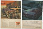 Pontiac Tempest Bonneville Sports Coupe Wide Track 4 ads 1960s Vintage Ad 
