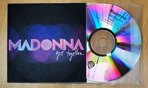MADONNA CD Get Together 3 Track UK PROMO ONLY DJ Rare in PVC Wallet MINT / UNPL - Picture 1 of 10