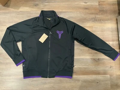 Новый Nike Коби Брайант Mamba Dri-Fit куртка черный фиолетовый FZ0936-010 мужской размер M - Изображение 1 из 4