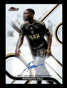 Finest MLS #67 2022 Mamadou Fall Base Set Autógrafos Refractor - Imagen 1 de 2