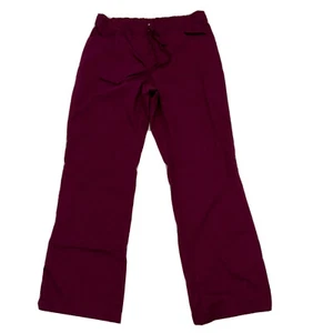 Grey's Anatomy Women's 4232 Drawstring Scrub Pant Purple Currant Size Medium - Picture 1 of 12