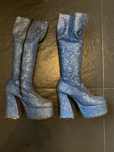 mens platform boots 70s