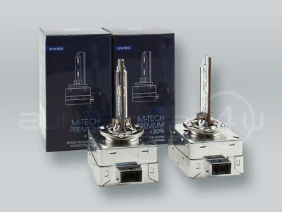 M-TECH PREMIUM D3S 4300K (Factory Neutral) XENON HID Headlight Light Bulb PAIR - Image 1 of 3