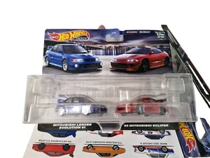 Hot Wheels Twin Pack Mistubishi - Picture 1 of 2