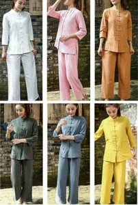 Women Tai Chi Uniforms Chinese Kung Fu  Martial art Clothing Tang fu suit      - Picture 1 of 14