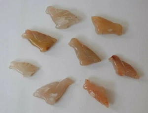 Figuras de piedra en ágata rosa - Imagen 1 de 1