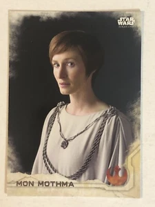 Star Wars Rogue One Trading Card Star Wars #8 Mon Mothma - Picture 1 of 2