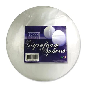 Styrofoam Balls Modelling Polystyrene Sweet Tree Sphere 250mm Solid - Picture 1 of 7