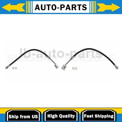 2X Manguera de línea de freno delantero Sunsong para Ford F-100 1973 1974 1975 1976 1977 Foto 1 de 4