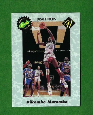Selecciones clásicas del draft 1991 Dikembe Mutombo promoción Foto 1 de 2