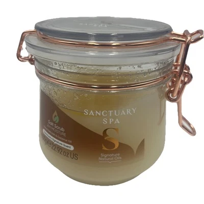 Sanctuary Spa Dead Sea Salt Scrub with Coconut Oil,No Mineral Oil,Vegan,650g.NEW - Image 1 of 4