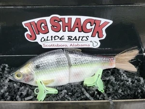 JIG SHACK EXCLUSIVE Glide Bait! BLEEDING SEXY SHAD - Picture 1 of 7
