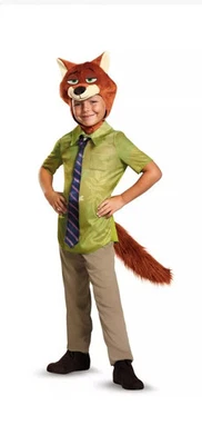 Disfraz de Nick Wilde clásico Disney Zootopia Fox para niño talla S 4-6 Foto 1 de 4