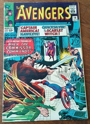 The Avengers #18 (1965) Marvel Comics - Image 1 of 4