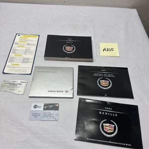 2004 CADILLAC DEVILLE DHS Owners Manual CD Guide OEM Complete Set - Picture 1 of 9