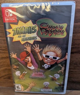 Nintendo Switch Zombies Ate My Neighbors Ghoul Patrol Limited Run Games #112 NEW - Image 1 of 2