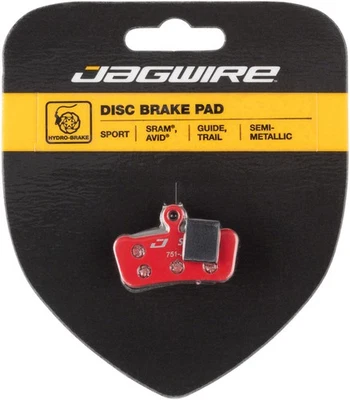 Jagwire Semi-Metallic Disc Brake Pads for Guide RSC & Avid Trail - High - Image 1 of 2