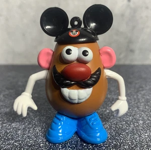 RARE Disney Ornament Keychain- Foam Mr Potato Head w Mickey Ears Hat 2001 Hasbro - Picture 1 of 11