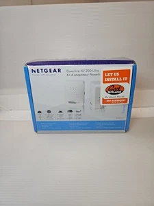 Netgear Powerline AV200 Wireless-N Extender Kit XAVNB2001 - Picture 1 of 5